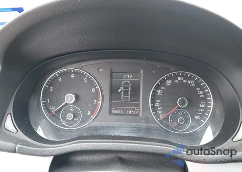 2013 Volkswagen Passat 2.5L Se z USA, uszkodzony, nr VIN 1VWBP7A33DC095998